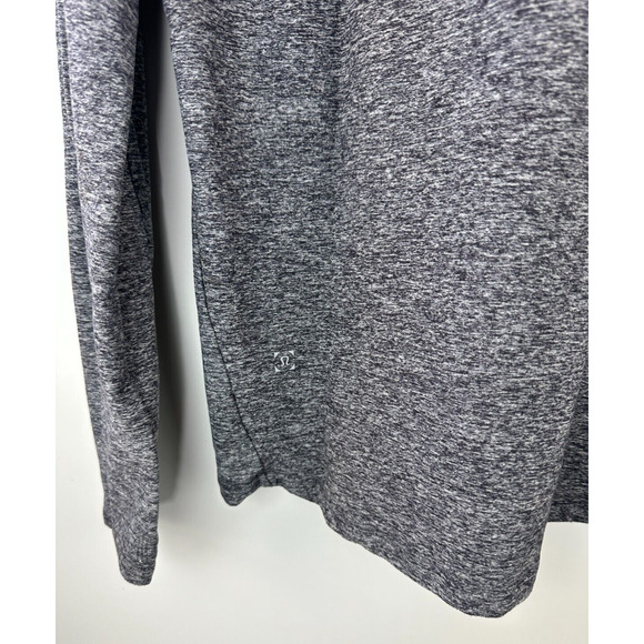 Lululemon Surge Warm Long Sleeve Heathered Melanite Gray Men's Size Medium - Picture 6 of 12
